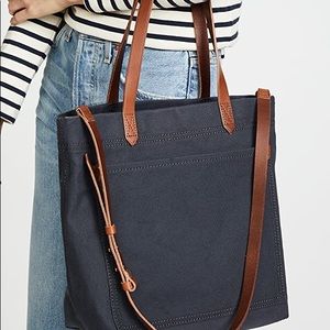 Madewell medium canvas transport tote